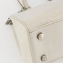 LOUIS VUITTON Epi Blair MM Hand Bag 2way White Yvoire M40330 LV Auth 166428-16