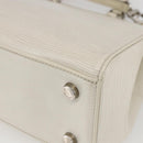 LOUIS VUITTON Epi Blair MM Hand Bag 2way White Yvoire M40330 LV Auth 166428-17
