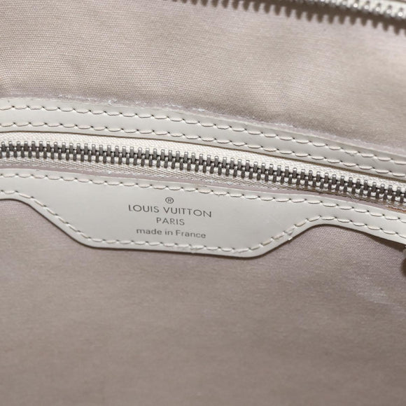 LOUIS VUITTON Epi Blair MM Hand Bag 2way White Yvoire M40330 LV Auth 166428