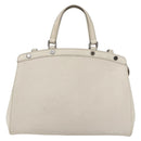 LOUIS VUITTON Epi Blair MM Hand Bag 2way White Yvoire M40330 LV Auth 166428-13