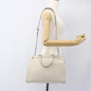 LOUIS VUITTON Epi Blair MM Hand Bag 2way White Yvoire M40330 LV Auth 166428-24