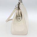 LOUIS VUITTON Epi Blair MM Hand Bag 2way White Yvoire M40330 LV Auth 166428-4