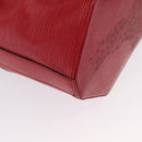 LOUIS VUITTON Epi Sac Depaule GM Shoulder Bag Red M80197 LV Auth 166432-16