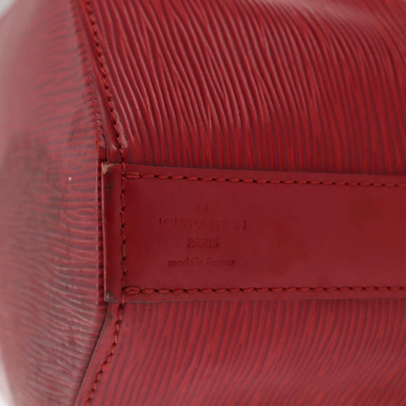 LOUIS VUITTON Epi Sac Depaule GM Shoulder Bag Red M80197 LV Auth 166432