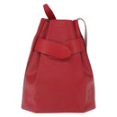 LOUIS VUITTON Epi Sac Depaule GM Shoulder Bag Red M80197 LV Auth 166432-13