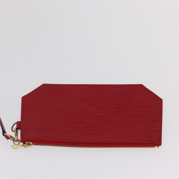 LOUIS VUITTON Epi Sac Depaule GM Shoulder Bag Red M80197 LV Auth 166432