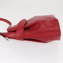 LOUIS VUITTON Epi Sac Depaule GM Shoulder Bag Red M80197 LV Auth 166432-4
