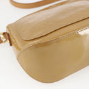 LOUIS VUITTON Monogram Vernis Minna Street Bag Noisette M91508 LV Auth 166435-14