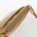 LOUIS VUITTON Monogram Vernis Minna Street Bag Noisette M91508 LV Auth 166435-6