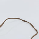 GUCCI GG Supreme Web Sherry Line Bag PVC Beige Gold 904 02 047 Auth 166437-8