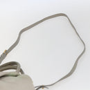 PRADA Hand Bag Nylon 2way Ivory Gold Auth 166443-14