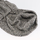 CHANEL Penguin Knit Hoodie Tweed Gray CC Auth 166450SM-5