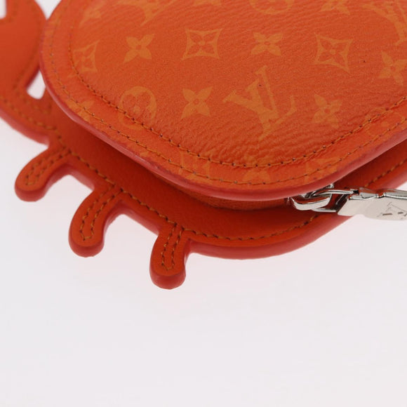 LOUIS VUITTON Monogram LV Club Charm Bag Charm Orange M01929 LV Auth 166451SM