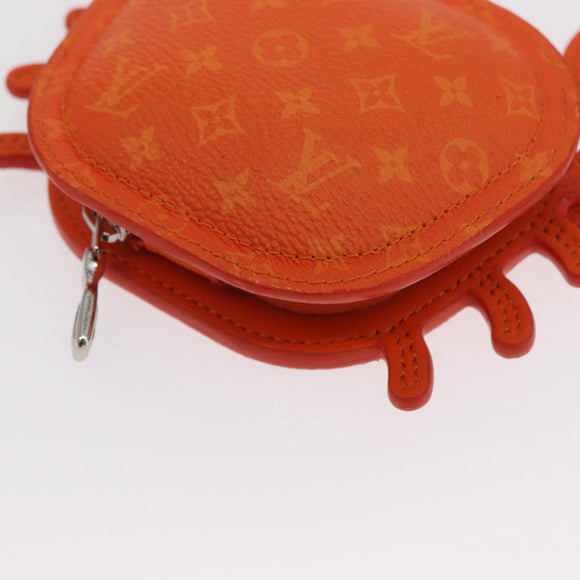 LOUIS VUITTON Monogram LV Club Charm Bag Charm Orange M01929 LV Auth 166451SM