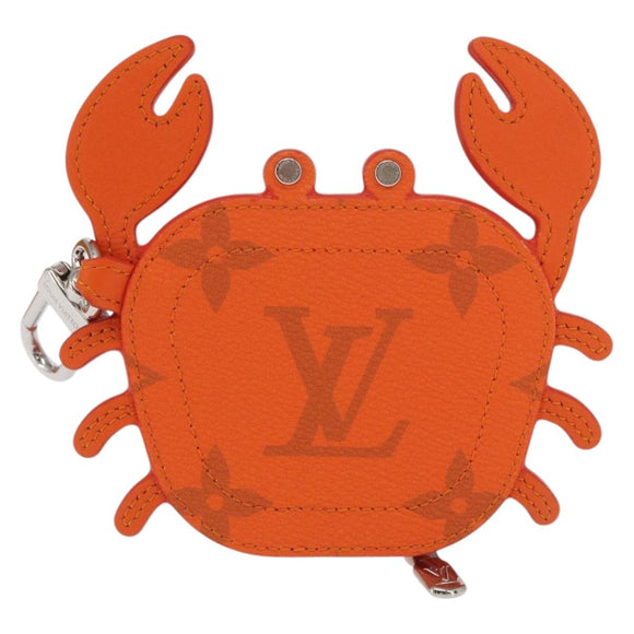 LOUIS VUITTON Monogram LV Club Charm Bag Charm Orange M01929 LV Auth 166451SM