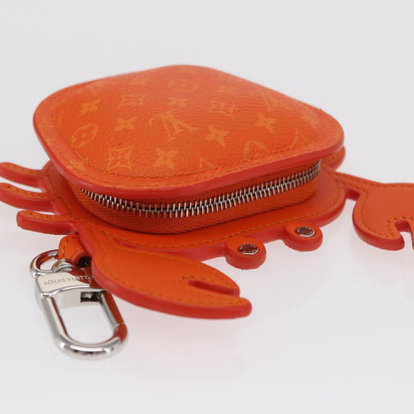 LOUIS VUITTON Monogram LV Club Charm Bag Charm Orange M01929 LV Auth 166451SM