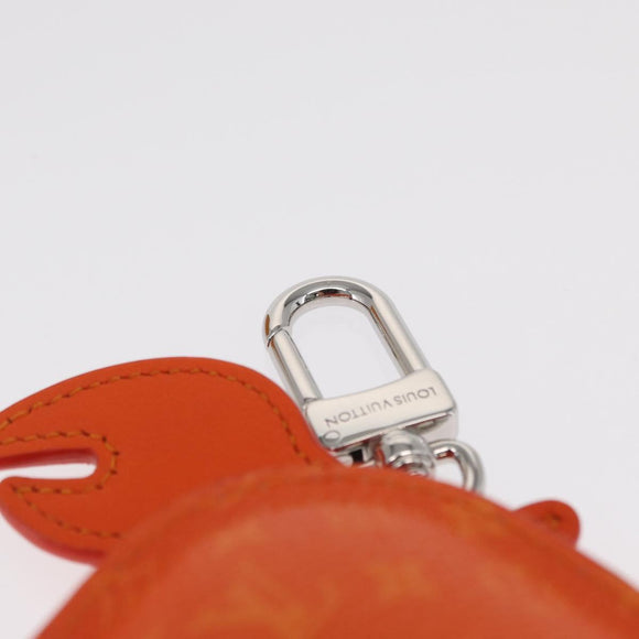 LOUIS VUITTON Monogram LV Club Charm Bag Charm Orange M01929 LV Auth 166451SM