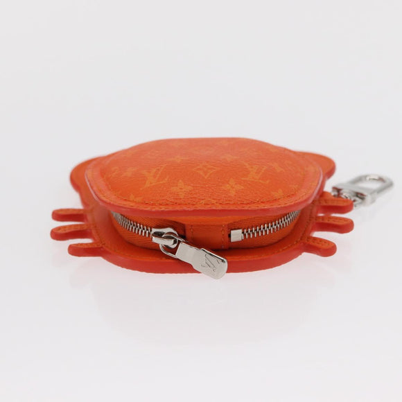 LOUIS VUITTON Monogram LV Club Charm Bag Charm Orange M01929 LV Auth 166451SM