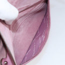 Salvatore Ferragamo Gancini Shoulder Bag Suede Pink Silver Auth 166453-21