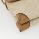 GUCCI Micro GG Supreme Shoulder Bag PVC Beige Gold 49 007 5548 Auth 166455-11