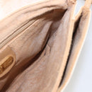 GUCCI Micro GG Supreme Shoulder Bag PVC Beige Gold 49 007 5548 Auth 166455-18