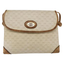 GUCCI Micro GG Supreme Shoulder Bag PVC Beige Gold 49 007 5548 Auth 166455-2
