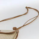 GUCCI Micro GG Supreme Shoulder Bag PVC Beige Gold 49 007 5548 Auth 166455-8