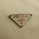 PRADA Hand Bag Nylon Ivory Silver Auth 166457-14