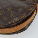 LOUIS VUITTON Monogram Jeune Fille GM Shoulder Bag M51225 LV Auth 166460A-16