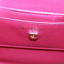 Salvatore Ferragamo Gancini Hand Bag Leather Pink Gold Auth 166464M-20