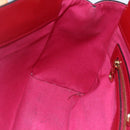 LOUIS VUITTON Monogram Vernis Catalina BB Bag Rose Andian M90016 LV Auth 166465-19