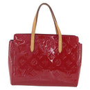 LOUIS VUITTON Monogram Vernis Catalina BB Bag Rose Andian M90016 LV Auth 166465-2