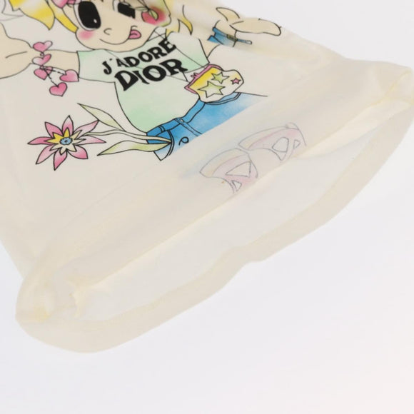 Christian Dior Short-sleeved T-shirt cotton White Auth 166469SM
