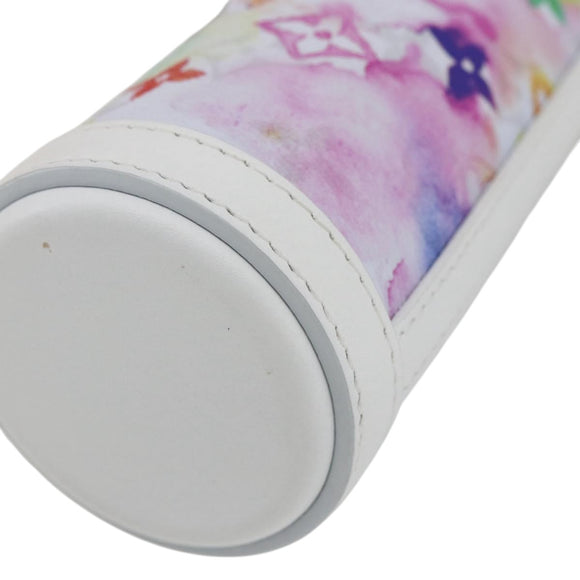 LOUIS VUITTON Monogram Watercolor Flaschenhalter Wasser Weiß GI0625 Auth 166471SM