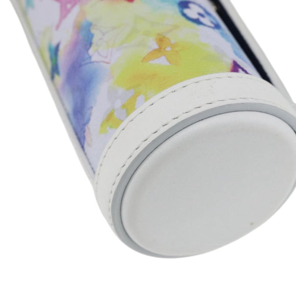LOUIS VUITTON Monogram Watercolor Flaschenhalter Wasser Weiß GI0625 Auth 166471SM