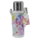 LOUIS VUITTON Monogram Watercolor Flaschenhalter Wasser Weiß GI0625 Auth 166471SM-13