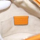 GUCCI Soho Chain Shoulder Bag Suede Leather Orange Gold 353965 Auth 166472-16