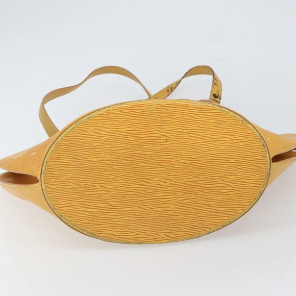 LOUIS VUITTON Epi Saint Jacques Shopping Shoulder Bag Yellow M52269 Auth 166474