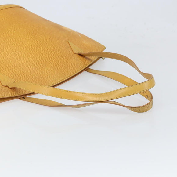 LOUIS VUITTON Epi Saint Jacques Shopping Shoulder Bag Yellow M52269 Auth 166474