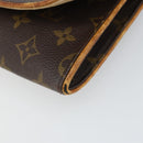 LOUIS VUITTON Monogram Pochette Twin GM Shoulder Bag M51852 LV Auth 166507-9