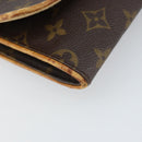 LOUIS VUITTON Monogram Pochette Twin GM Shoulder Bag M51852 LV Auth 166507-15