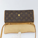 LOUIS VUITTON Monogram Pochette Twin GM Shoulder Bag M51852 LV Auth 166507-10