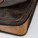 LOUIS VUITTON Monogram Cartouchiere GM Shoulder Bag M51252 LV Auth 166516-14