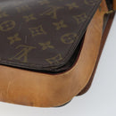 LOUIS VUITTON Monogram Cartouchiere GM Shoulder Bag M51252 LV Auth 166516-16