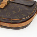 LOUIS VUITTON Monogram Jeune Fille GM Shoulder Bag M51225 LV Auth 166517-14