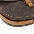 LOUIS VUITTON Monogram Jeune Fille GM Shoulder Bag M51225 LV Auth 166517-15
