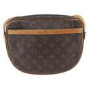 LOUIS VUITTON Monogram Jeune Fille GM Shoulder Bag M51225 LV Auth 166517-2