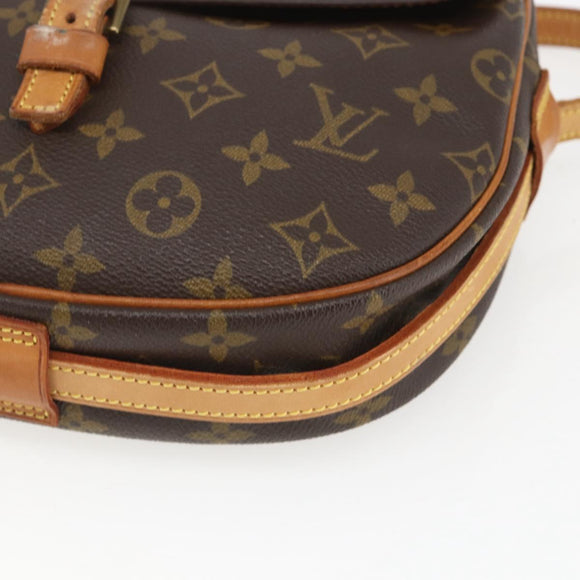 LOUIS VUITTON Monogram Jeune Fille MM Shoulder Bag M51226 LV Auth 166520