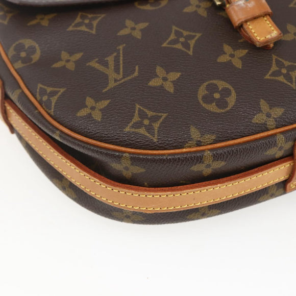 LOUIS VUITTON Monogram Jeune Fille MM Shoulder Bag M51226 LV Auth 166520