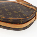 LOUIS VUITTON Monogram Jeune Fille MM Shoulder Bag M51226 LV Auth 166520-12